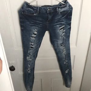 3/4 Regular stretchy skinnny jeans